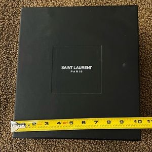 Saint Laurent Shoe Box